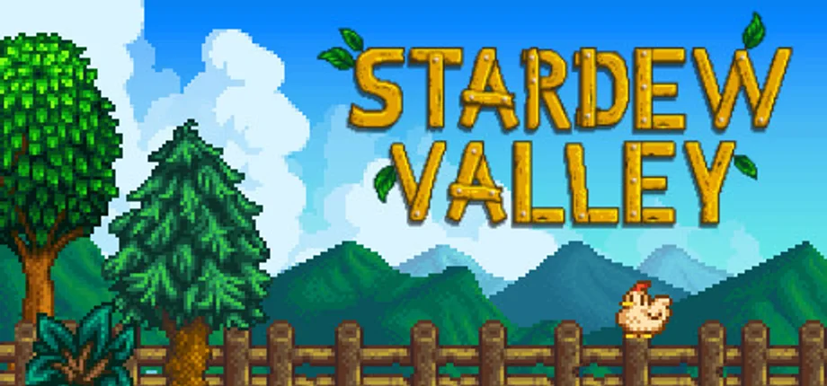 Stardew Valley official Steam store header artwork