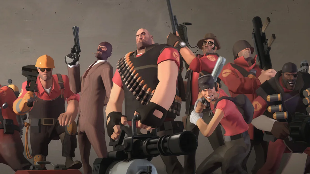 Official Team Fortress 2 Steam store artwork