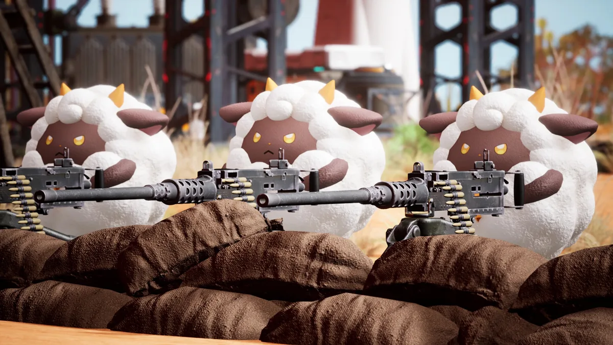 Official Palworld Steam store artwork