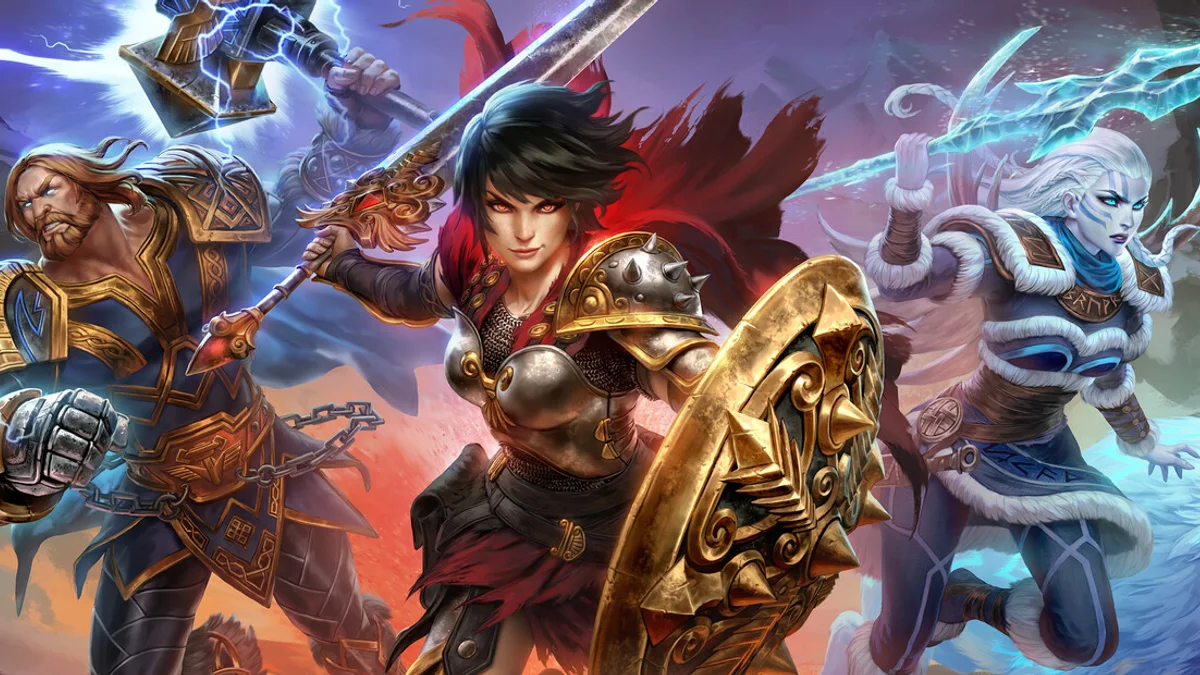 Official Smite Steam store artwork