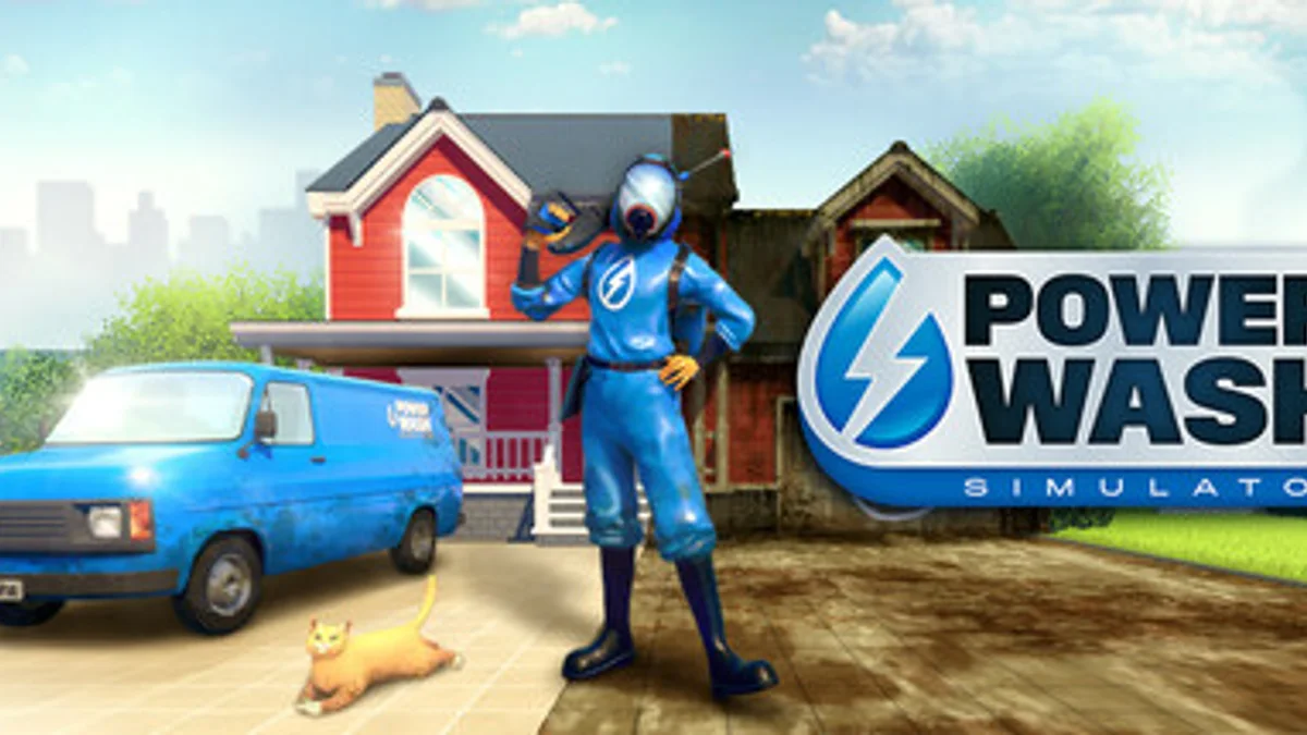 PowerWash Simulator official Steam store artwork