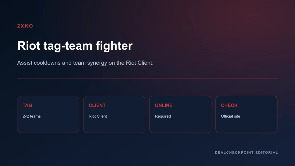 2XKO official Riot Games tag-team fighter promotional artwork