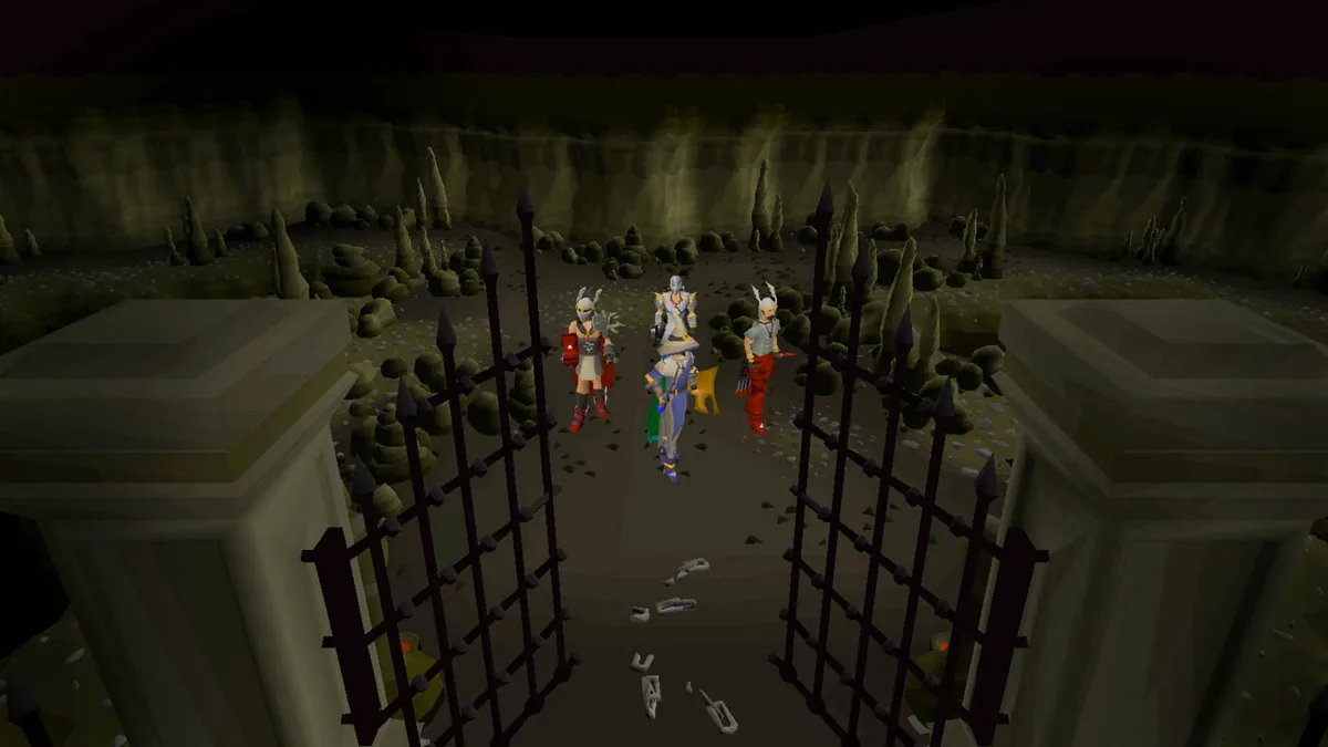 A player exploring Gielinor in Old School RuneScape.